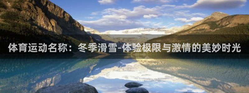 海南vsport体育官网下载：体育运动名称：冬季滑雪-体验极